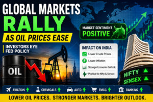 Global Markets Rally as Oil Prices Ease: What It Means for Indian Investors