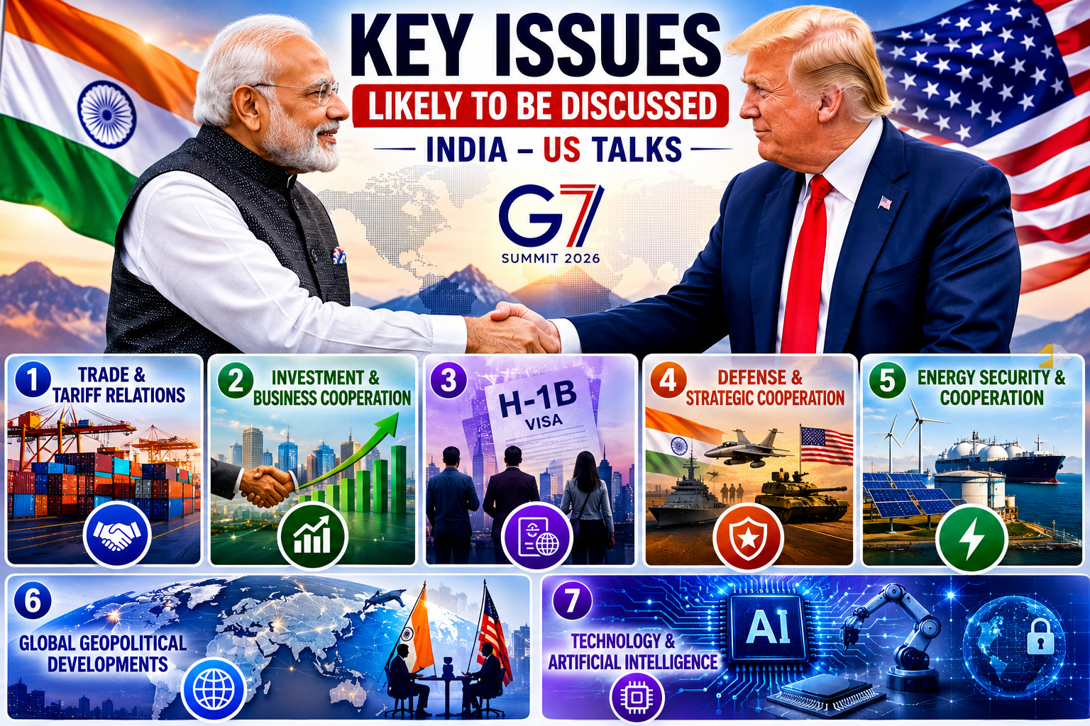 Modi-Trump G7 Meeting in Focus: