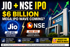Jio and NSE IPO could raise $6 billion, biggest IPO wave in India