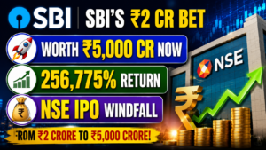 SBI’s NSE investment grows from ₹2 crore to nearly ₹5,000 crore ahead of NSE IPO.