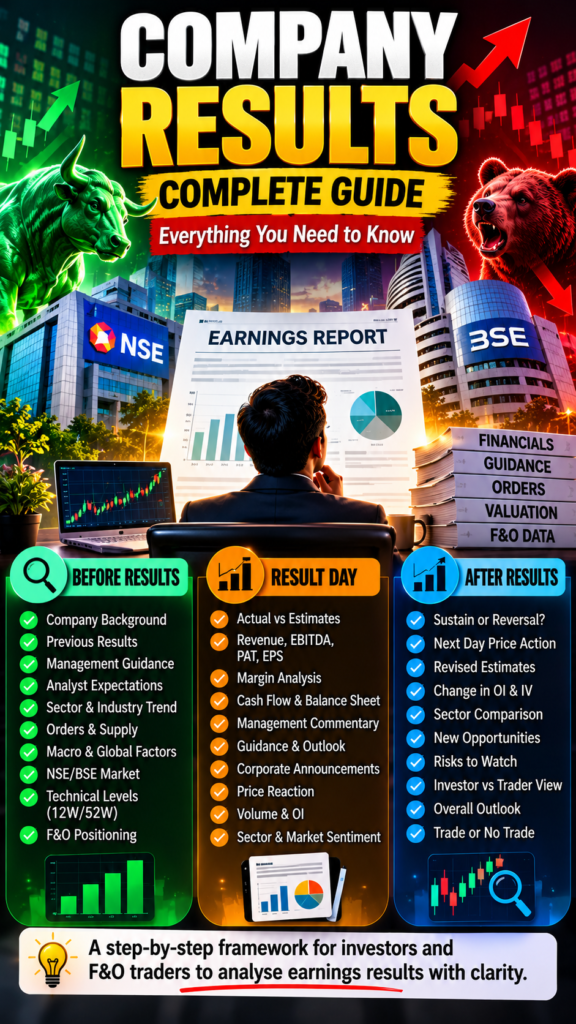 Company Earnings Results: A Complete Guide to What Investors and F&O Traders Should Watch
